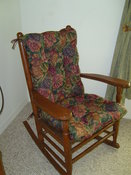 rocking chair cushion set